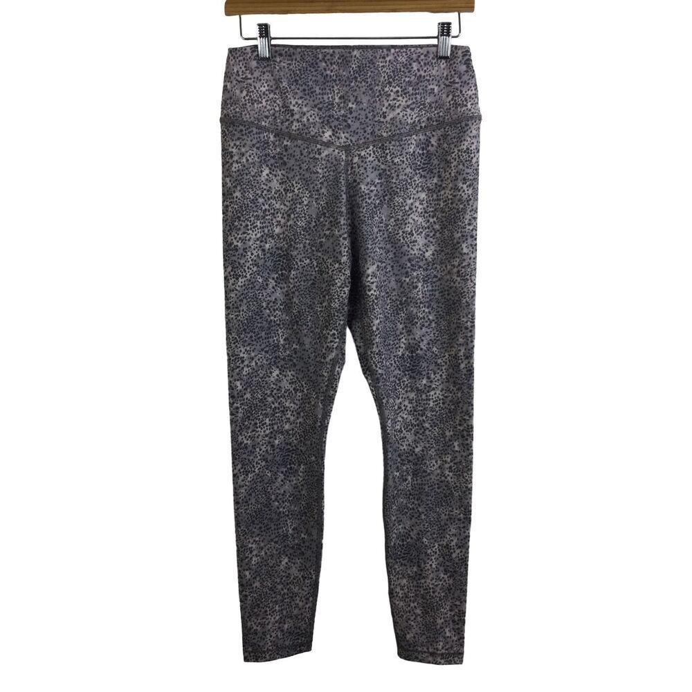LOLE Womens Burst High-waisted Ankle Leggings Zahara Light Grey Size Medium